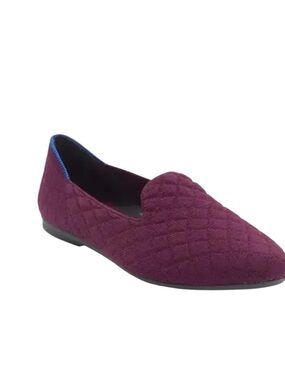 Rothy's Almond Loafer in Quilted Plum - size 11.5, NWOT Display pair